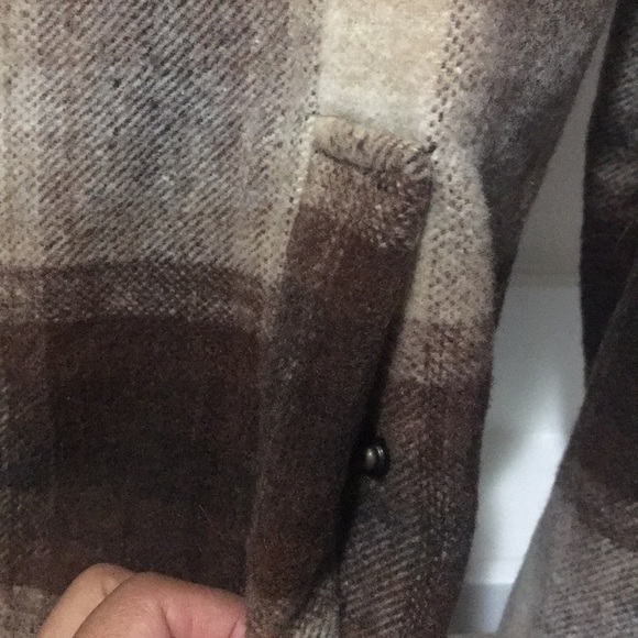 Faux Fur Plaid Jacket - Picture 3 of 7